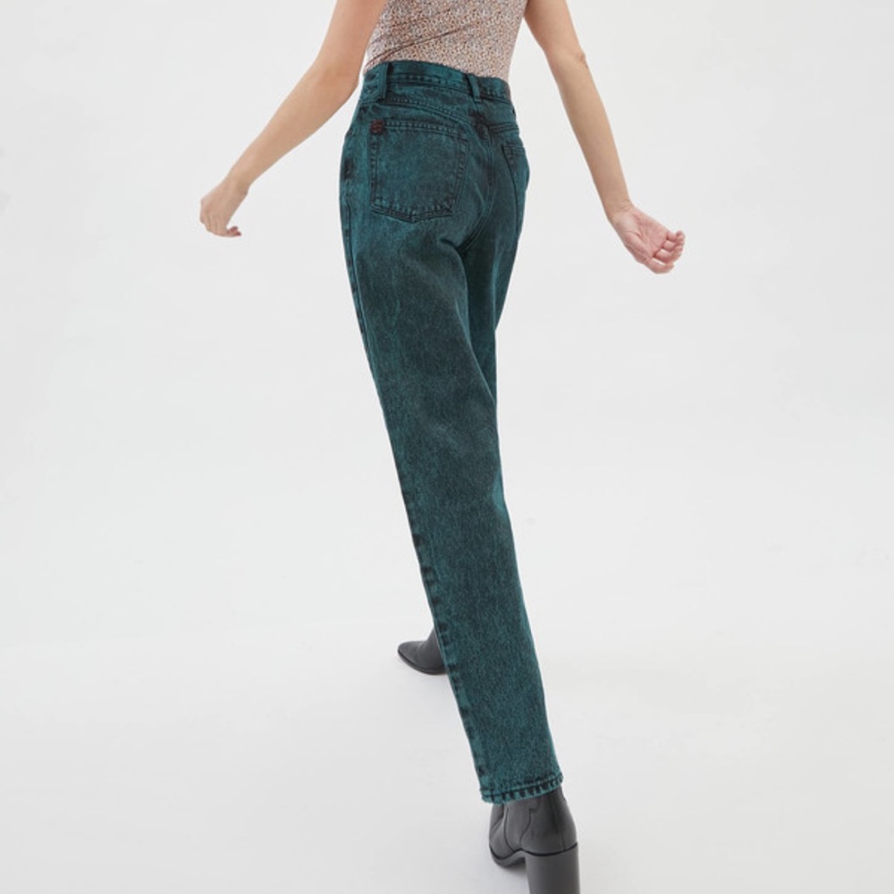 BDG High Waisted Baggy Jean - Dark Teal